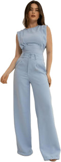 Conjunto Feminino Cropped e Calça Flare em Alfaiataria - Elegante e Sofisticado CON-0036