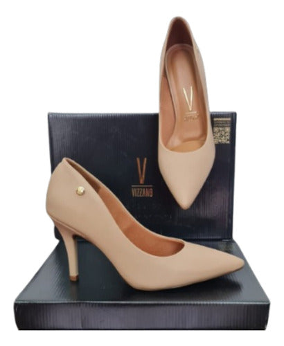 Scarpin Feminino Salto Alto 10cm Elegante Vizzano
