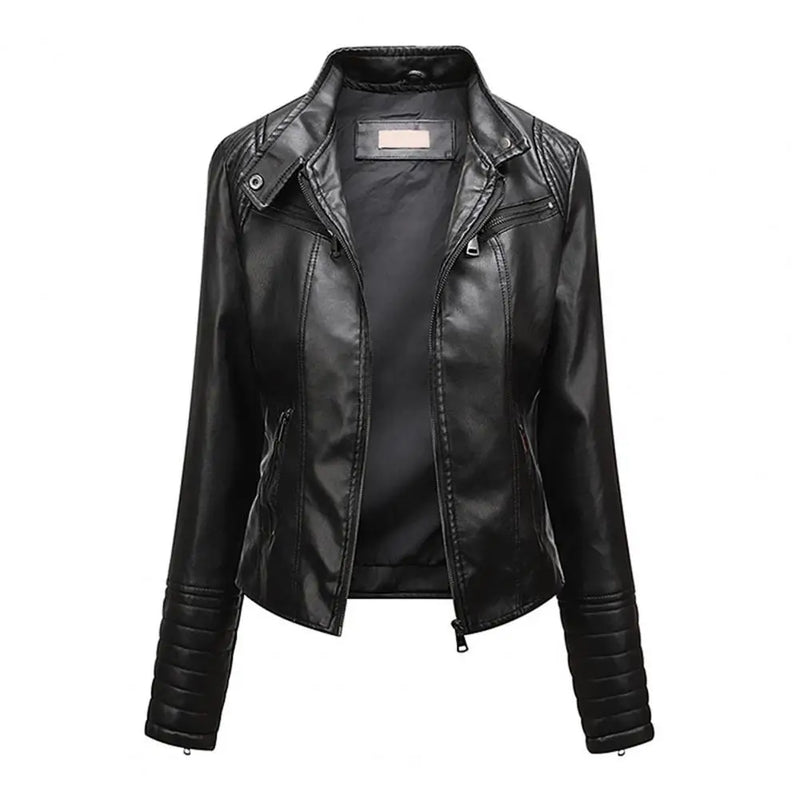Jaqueta Feminina em Couro Genuino - Slim Business M2