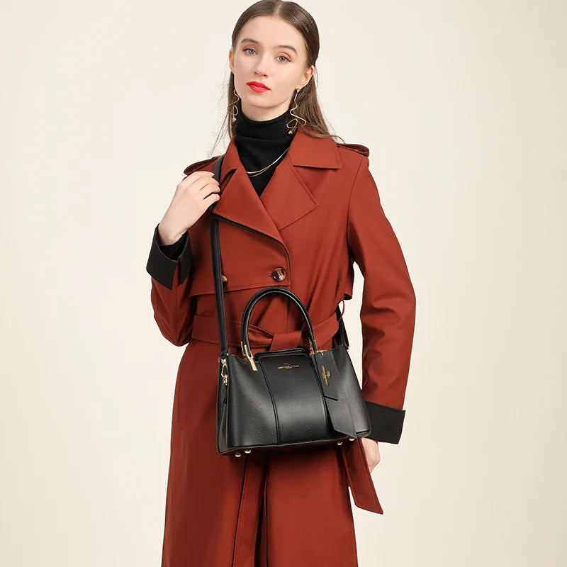Bolsa Feminina em Couro Genuíno - Gianni