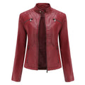 Jaqueta Feminina em Couro Genuino - Premium Jacket
